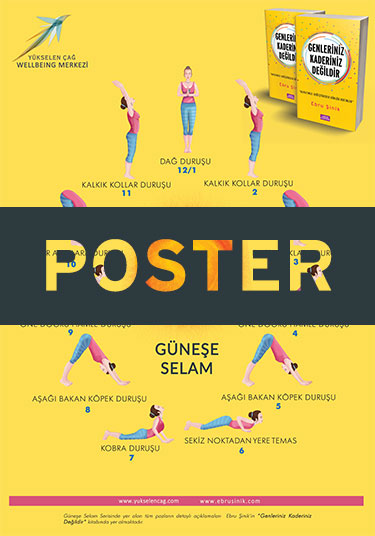 Your Genes Are Not Your Destiny Book - Sun Salutation Yoga Poses