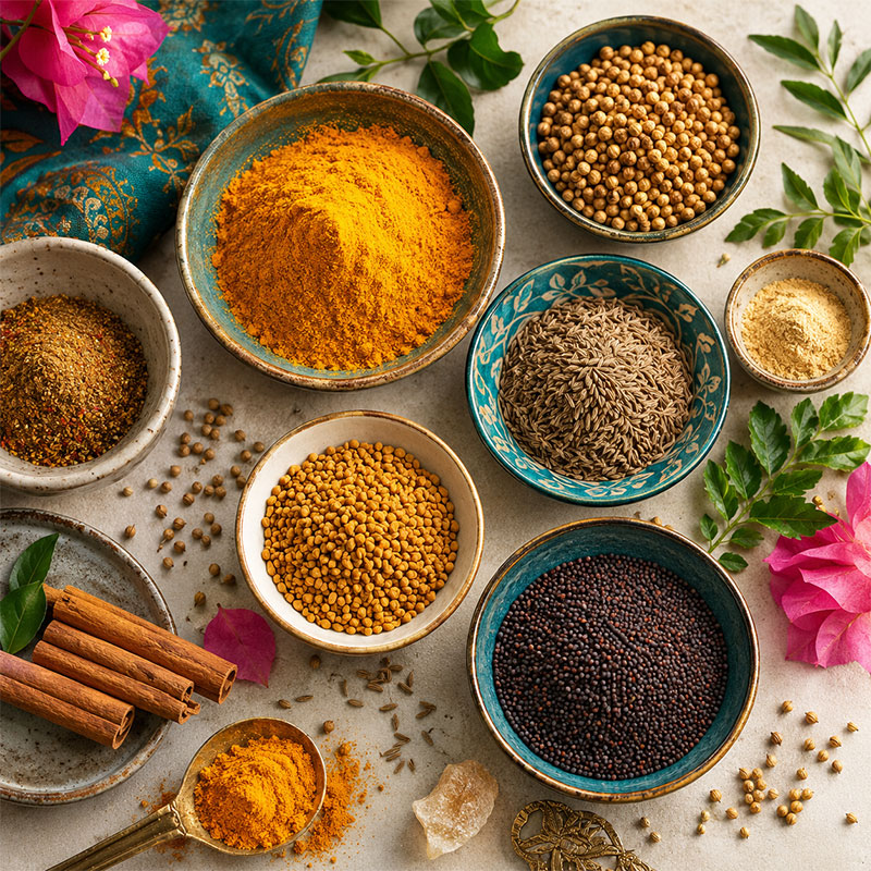 Ayurvedik baharatların önemi ve dengeli beslenme