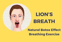 Breathing Technique With Natural Botox Effect: Lion's Breath