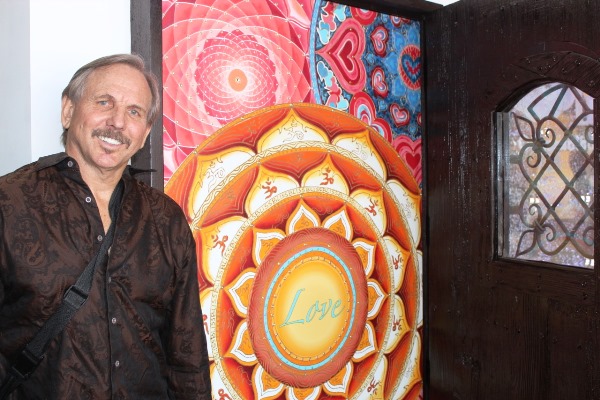 Mandala artist Paul Heussenstamm and his creative world