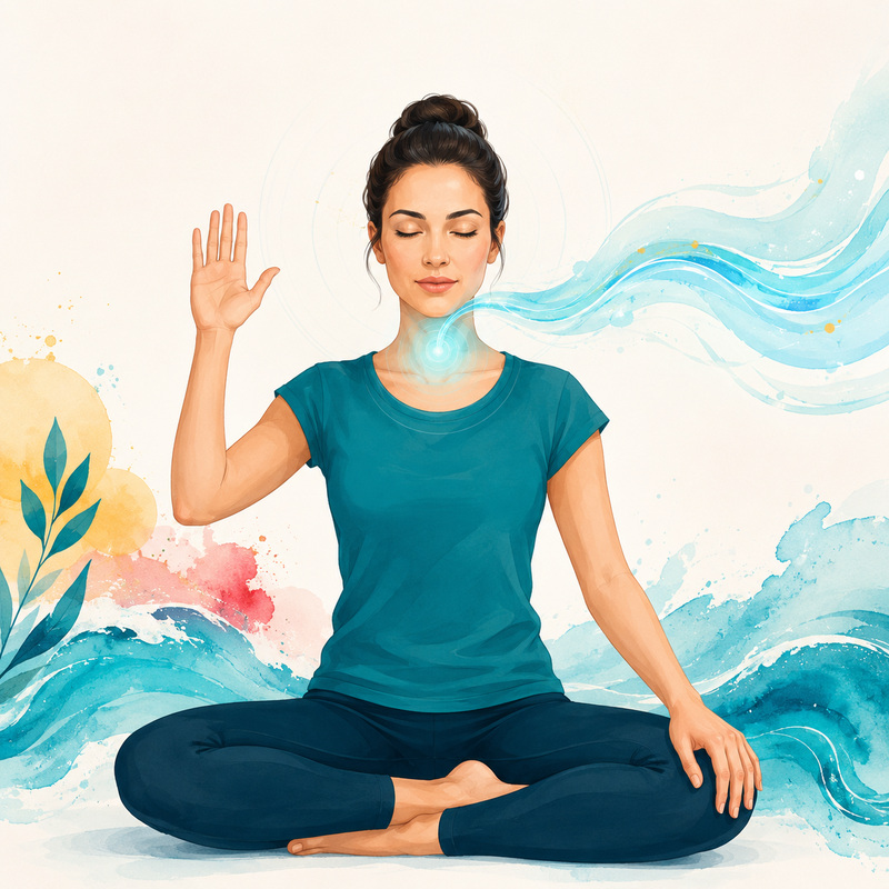 Ujjayi Pranayama: Breathing Technique for Calming the Mind