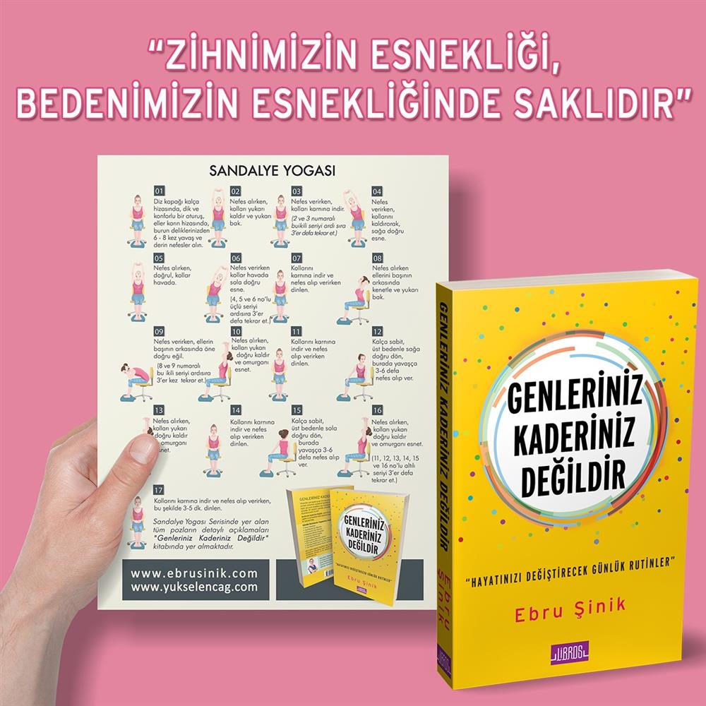 Ebru Şinik'den Genleriniz Kaderiniz Değildir Kitabı